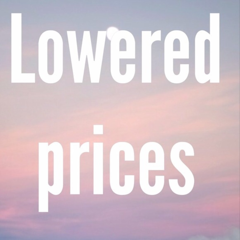Just lowered my prices!